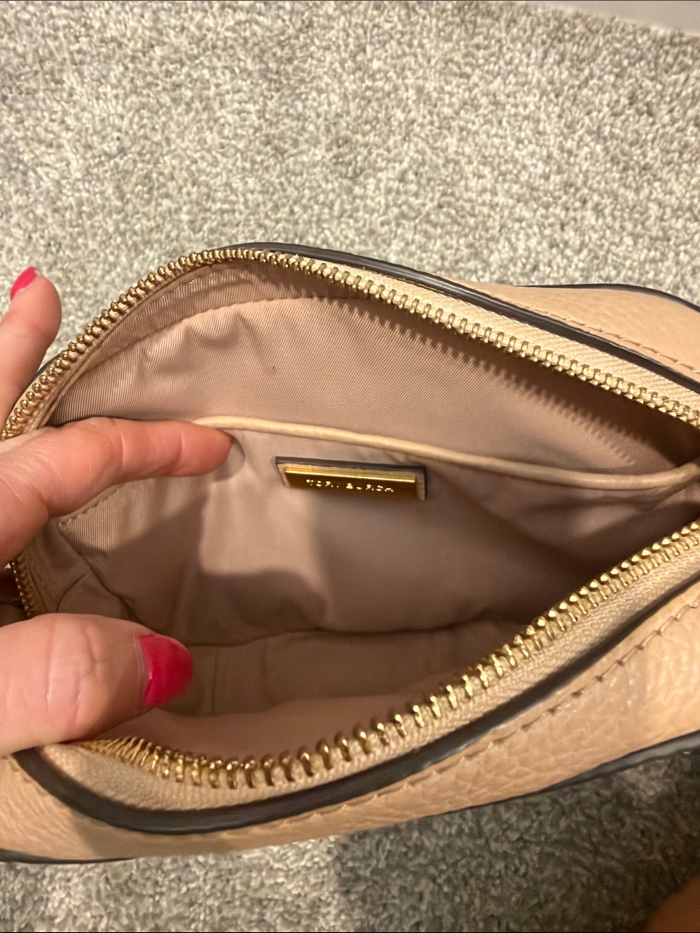 Tory Burch Blush Crossbody Pebbled Leather - Picture 3 of 4